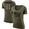 Women's Kalil Pimpleton Legend Salute to Service Scoop Neck T-Shirt - Olive