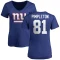 Women's Kalil Pimpleton Name & Number Slim Fit T-Shirt - Royal