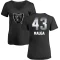 Women's Kana'i Mauga Midnight Mascot T-Shirt - Black