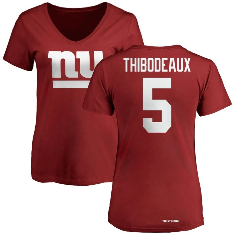 Kayvon Thibodeaux Name & Number T-Shirt - Red - Tshirtsedge