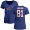 Women's KeeSean Johnson Name & Number Slim Fit T-Shirt - Royal