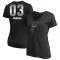 Women's Keldon Johnson Midnight Mascot T-Shirt - Black