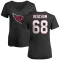 Women's Kelvin Beachum Name & Number Slim Fit T-Shirt - Black