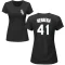 Women's Kelvin Herrera Name & Number T-Shirt - Black