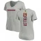 Women's Kendall Fuller Backer V-Neck T-Shirt - Ash