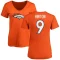 Women's Kendall Hinton Name & Number Slim Fit T-Shirt - Orange