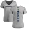 Women's Kenneth Walker III Backer V-Neck T-Shirt - Ash