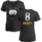 Women's Kenny Pickett Midnight Mascot T-Shirt - Black