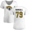 Women's Kenny Randall Name & Number Slim Fit T-Shirt - White