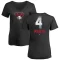 Women's Ketel Marte Midnight Mascot V-Neck T-Shirt - Black