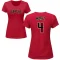 Women's Ketel Marte Name & Number T-Shirt - Crimson