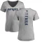 Women's Kevin Faulk Backer V-Neck T-Shirt - Ash