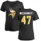 Women's Kevin McDermott Name & Number Slim Fit T-Shirt - Black