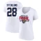 Women's Kevin Stenlund 2023 Stanley Cup Final V-Neck T-Shirt - White