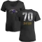 Women's Kevin Zeitler Midnight Mascot T-Shirt - Black