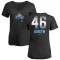 Women's Keyshawn Askew Midnight Mascot V-Neck T-Shirt - Black