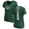 Women's Keyshawn Johnson Backer Slim Fit T-Shirt - Green