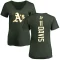 Women's Khris Davis Backer Slim Fit T-Shirt - Green