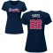 Women's Kirby Yates Name & Number T-Shirt - Navy