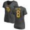 Women's Kirk Cousins One Color T-Shirt - Ash