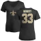 Women's Kirk Merritt Name & Number Slim Fit T-Shirt - Black