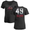 Women's Kolby Allard Midnight Mascot V-Neck T-Shirt - Black