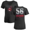 Women's Kole Calhoun Midnight Mascot V-Neck T-Shirt - Black