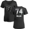 Women's Kolton Miller Midnight Mascot T-Shirt - Black