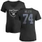 Women's Kolton Miller Name & Number Slim Fit T-Shirt - Black