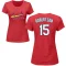 Women's Kramer Robertson Name & Number T-Shirt - Red