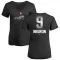 Women's Kristopher Negron Midnight Mascot V-Neck T-Shirt - Black