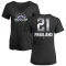 Women's Kyle Freeland Midnight Mascot V-Neck T-Shirt - Black