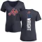 Women's Kyle Wright Backer Slim Fit T-Shirt - Navy