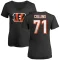 Women's La'el Collins Name & Number Slim Fit T-Shirt - Black