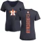 Women's Lance Berkman Backer Slim Fit T-Shirt - Navy