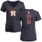 Women's Lance McCullers Jr. Backer Slim Fit T-Shirt - Navy