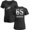 Women's Lane Johnson Midnight Mascot T-Shirt - Black