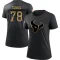 Women's Laremy Tunsil 2020 Salute To Service Performance T-Shirt - Black