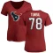 Women's Laremy Tunsil Name & Number Slim Fit T-Shirt - Red