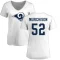 Women's Larrell Murchison Name & Number Slim Fit T-Shirt - White