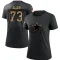 Women's Larry Allen 2020 Salute To Service Performance T-Shirt - Black