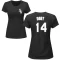 Women's Larry Doby Name & Number T-Shirt - Black