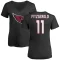 Women's Larry Fitzgerald Name & Number Slim Fit T-Shirt - Black