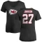 Women's Larry Johnson Name & Number Slim Fit T-Shirt - Black