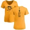 Women's Lars Eller One Color Backer T-Shirt - Gold