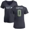 Women's LaTrell Bumphus Name & Number Slim Fit T-Shirt - Navy