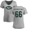 Women's Laurent Duvernay-Tardif Name & Number Slim Fit T-Shirt - Ash