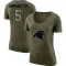 Women's Laviska Shenault Jr. Legend Salute to Service Scoop Neck T-Shirt - Olive