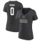 Women's Layton Ahac Heather 2023 Western Conference Champions V-Neck T-Shirt - Charcoal