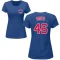 Women's Lee Smith Name & Number T-Shirt - Royal